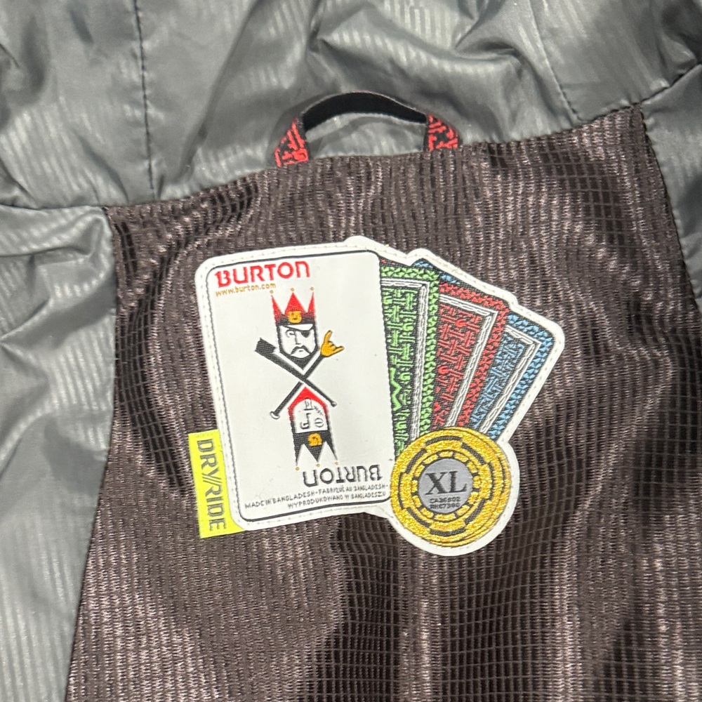 Burton Monochrome Patterned Ski Jacket - image 2